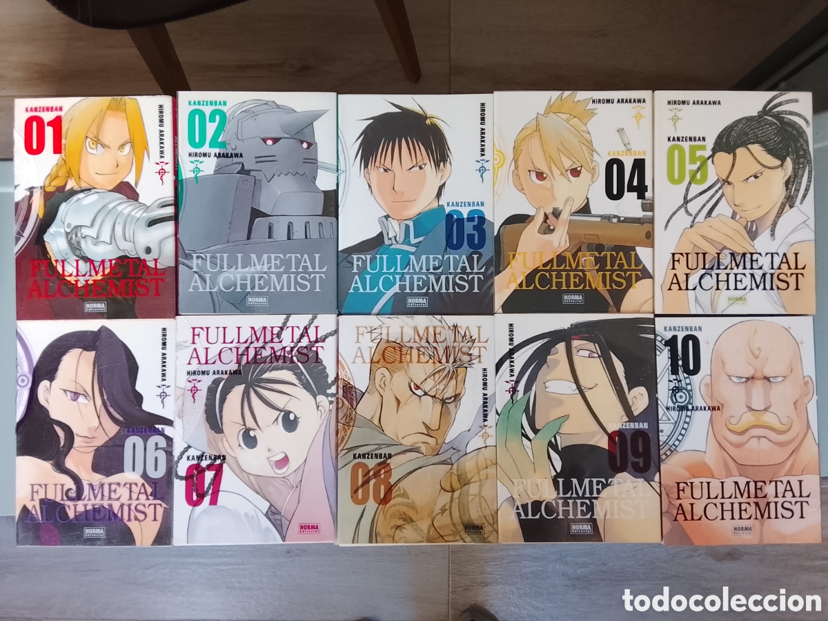 Fumetti: FULL METAL ALCHEMIST N &ordm; 1 AL 18 . EDICION KAZENBAN COMPLETA . NORMA