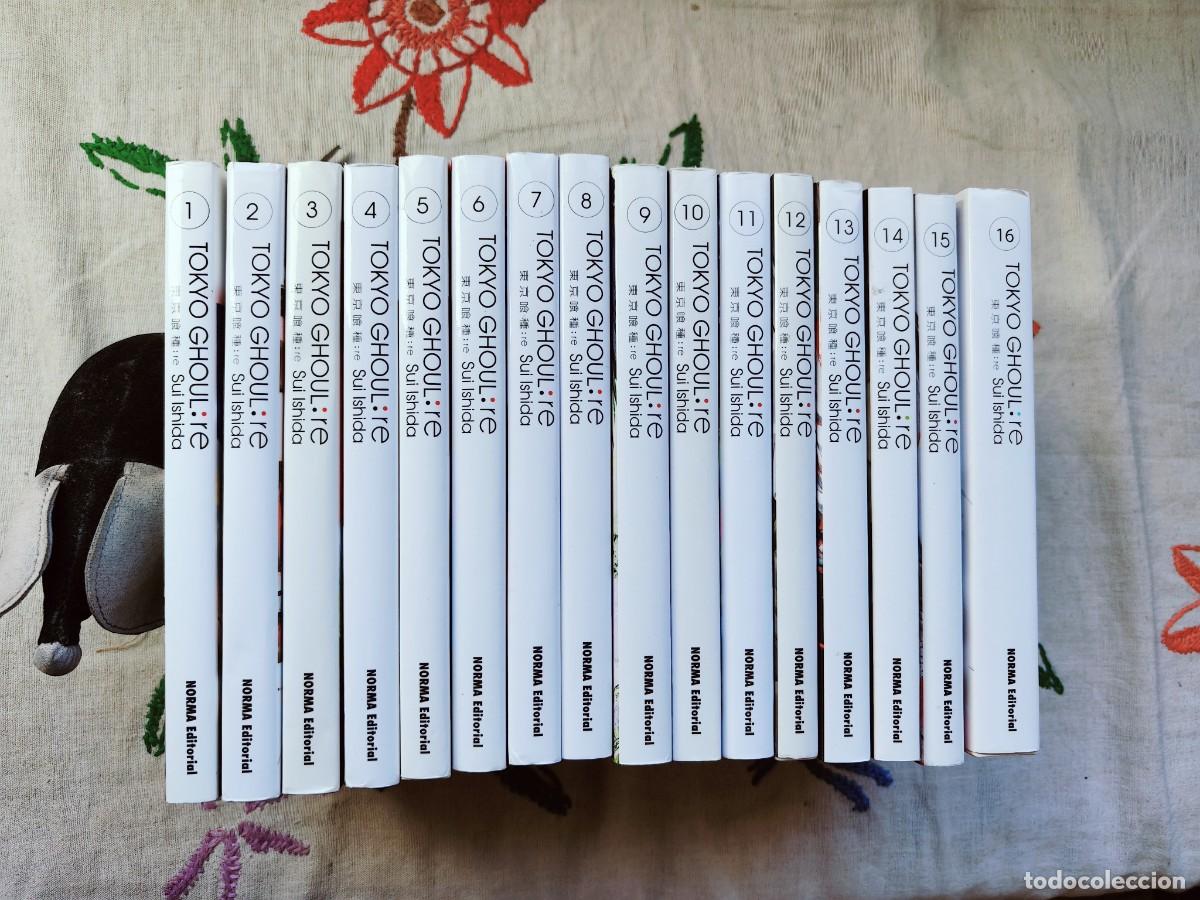 C&oacute;mics: Tokyo Ghoul: Re Colecci&oacute;n Completa. N&uacute;meros 1-16. Sui Ishida. Norma. Est&aacute;n como nuevos.
