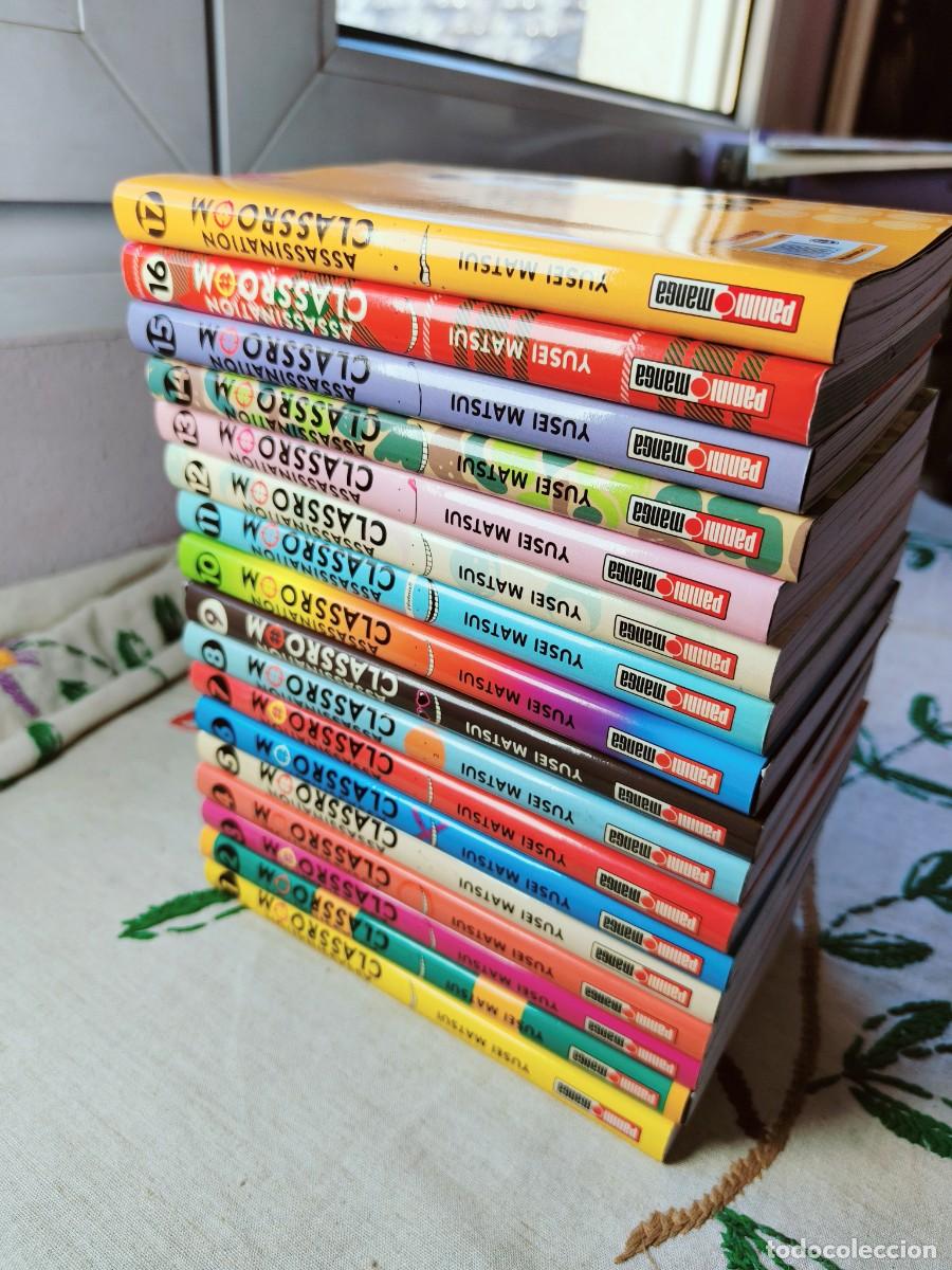 C&oacute;mics: Assassination Classroom. Tomos 1 a 17. Yusei Matsui. Panini. Castellano. Tapa blanda.