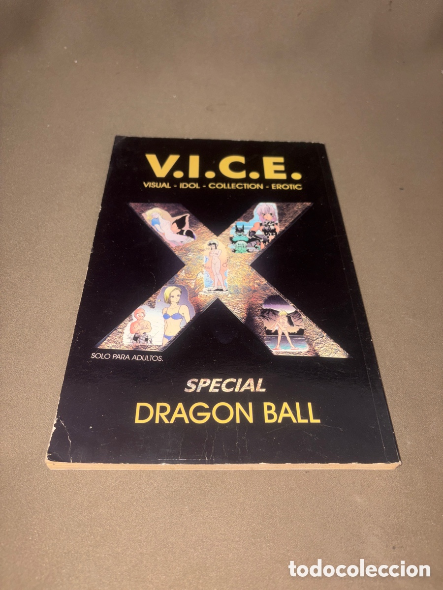 C&oacute;mics: Dragon Ball, V I C E Special, Visual Idol Collection Erotic, Samurai Ediciones, solo adultos VICE