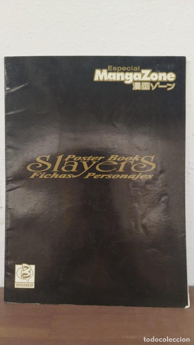 C&oacute;mics: REVISTA ESPECIAL MANGAZONE N&ordm; 8: SLAYERS (POSTER BOOK Y FICHAS PERSONAJES) - ED. BERSERKER (1999)