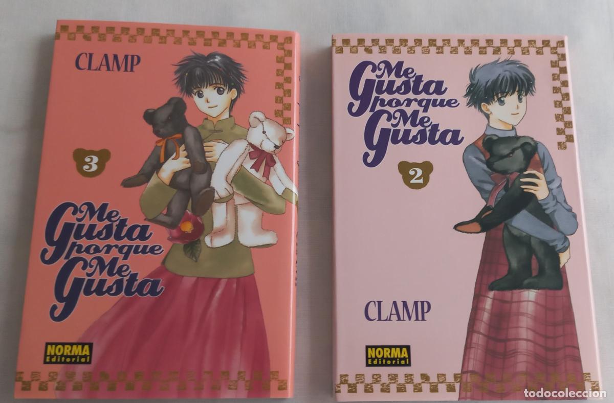 C&oacute;mics: N&uacute;meros 2 y 3 comic manga Me gusta porque me gusta. CLAMP. SukiDakara Suki. 2004 Norma editorial.