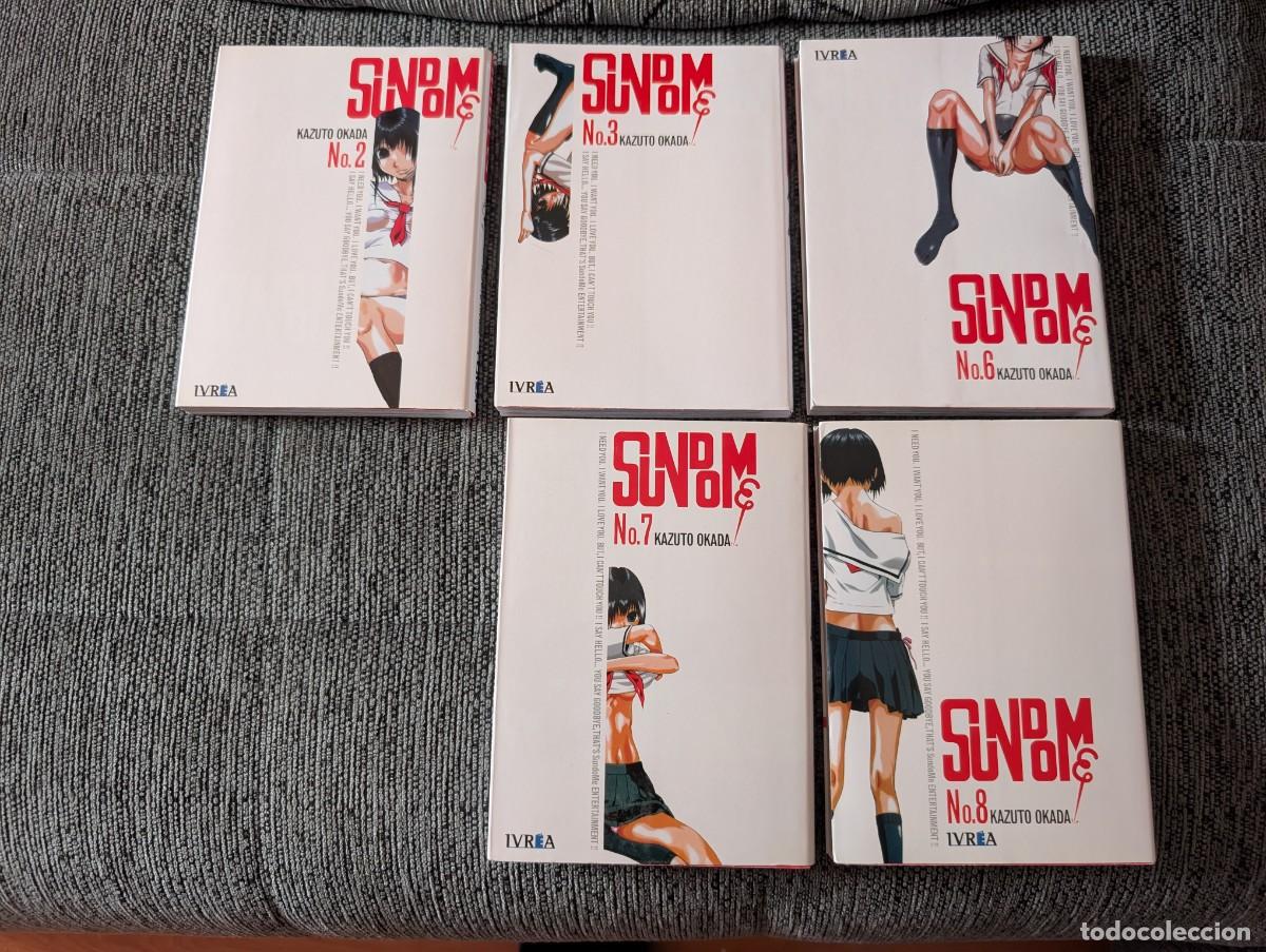 C&oacute;mics: SUNDOME &ndash; Kazuto Okada &ndash; IVREA &ndash; Tomos 2, 3, 6, 7 y 8 &ndash; Manga