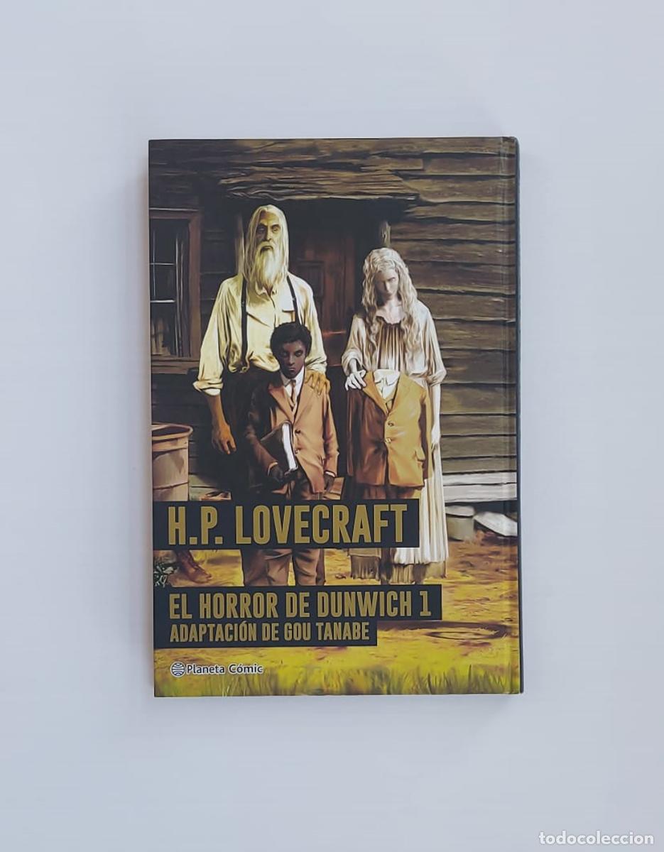 C&oacute;mics: El horror de Dunwich n&ordm; 01/03, de Gou Tanabe, adaptaci&oacute;n de H. P. Lovecraft. Edici&oacute;n Planeta C&oacute;mic