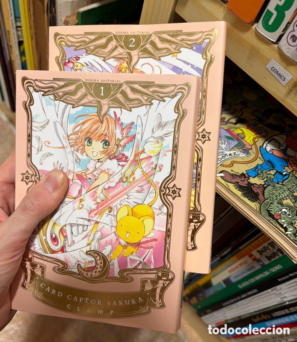 Comics: Comic5 manga CARD CAPTOR SAKURA CLAM P 1 y 2 espa&ntilde;ol