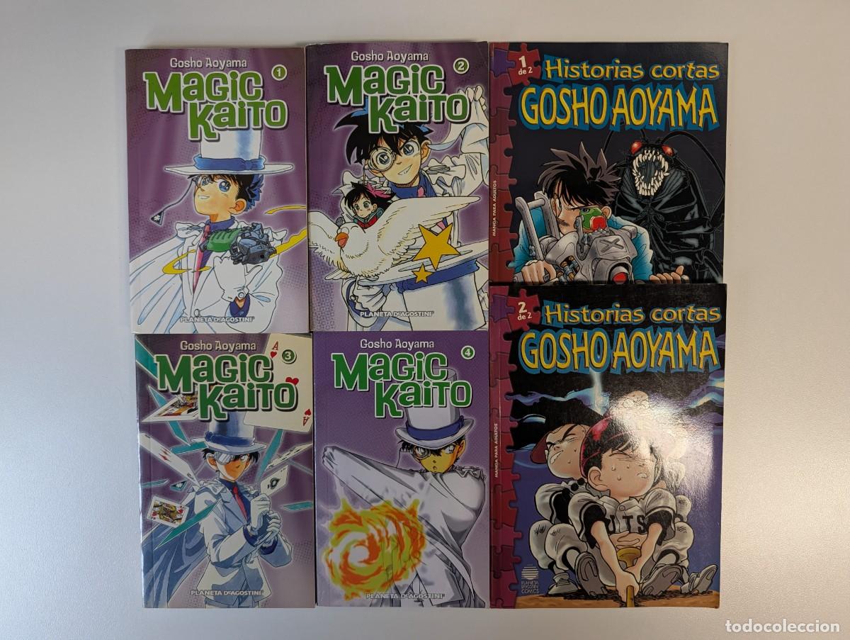 C&oacute;mics: Magic Kaito, Historias cortas &middot; Gosho Aoyama &middot; 6 tomos