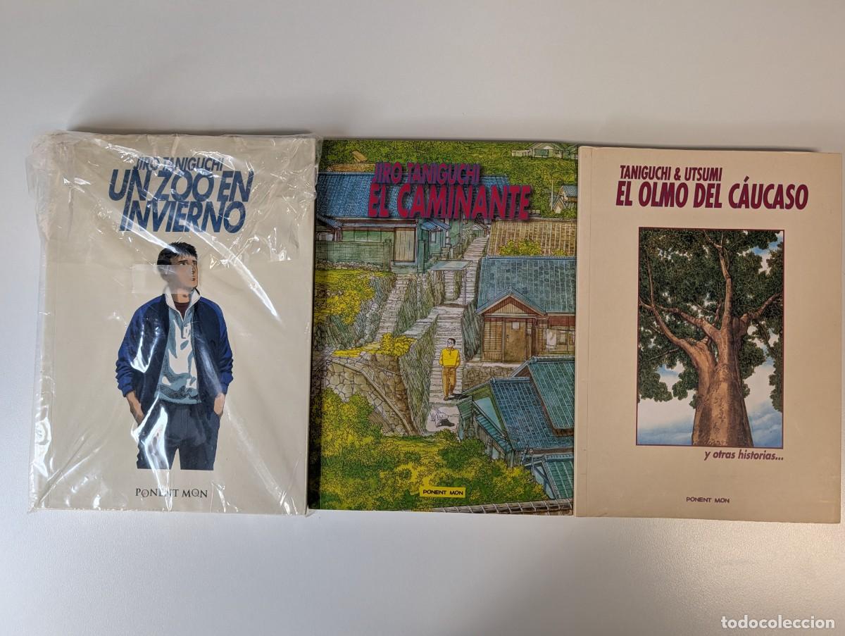 C&oacute;mics: Jiro Taniguchi &middot; Lote de 3 tomos &middot; Manga