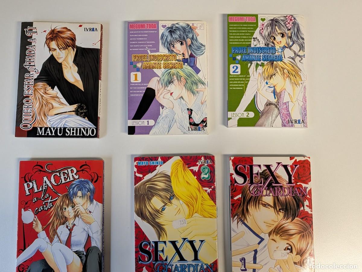 C&oacute;mics: Lote manga rom&aacute;ntico &middot; 6 tomos &middot; Sexy Guardian y m&aacute;s