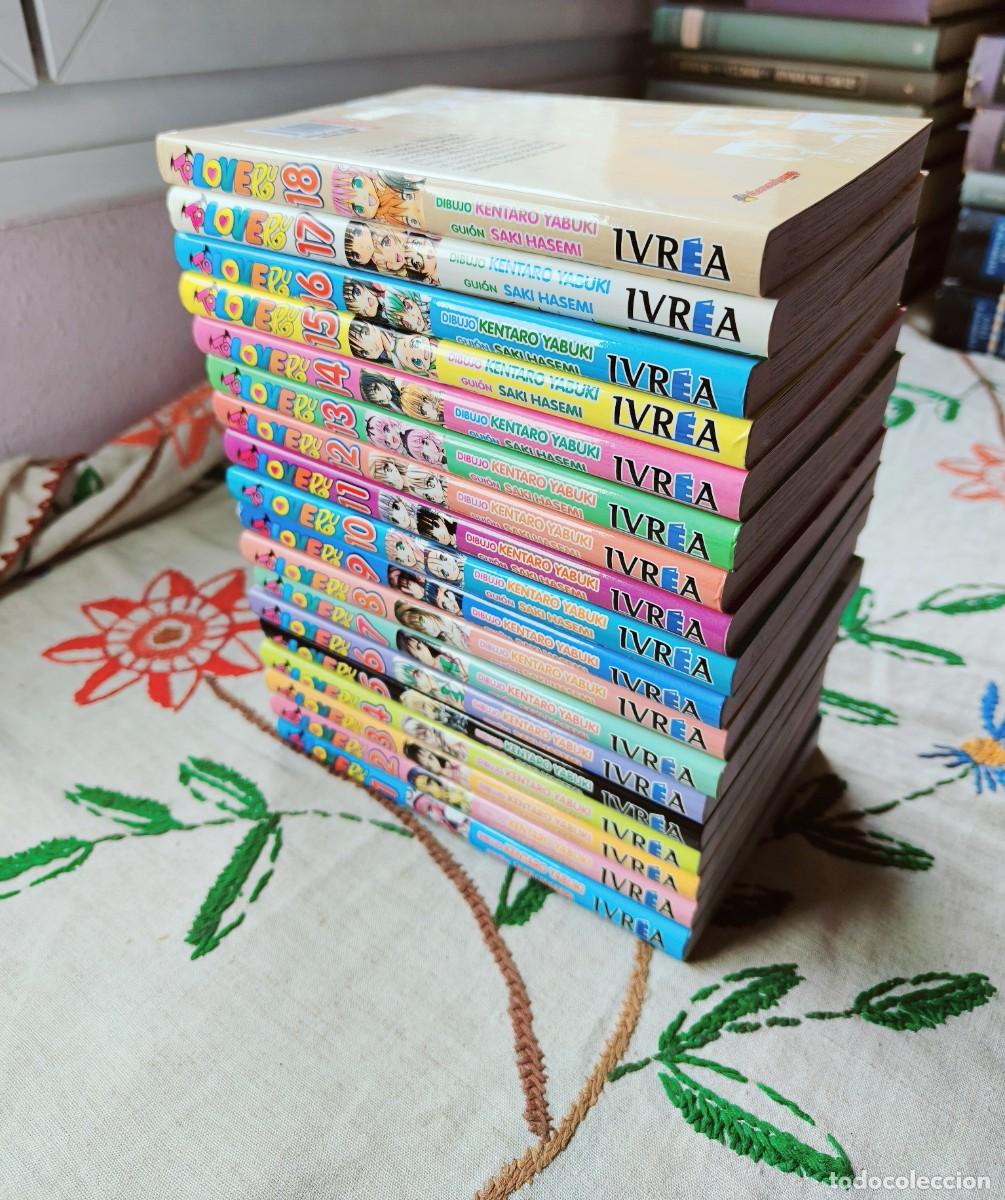 Comics: To Love-Ru. Colecci&oacute;n completa. N&uacute;meros 1-18. Kentaro Yabuki. Ivrea.