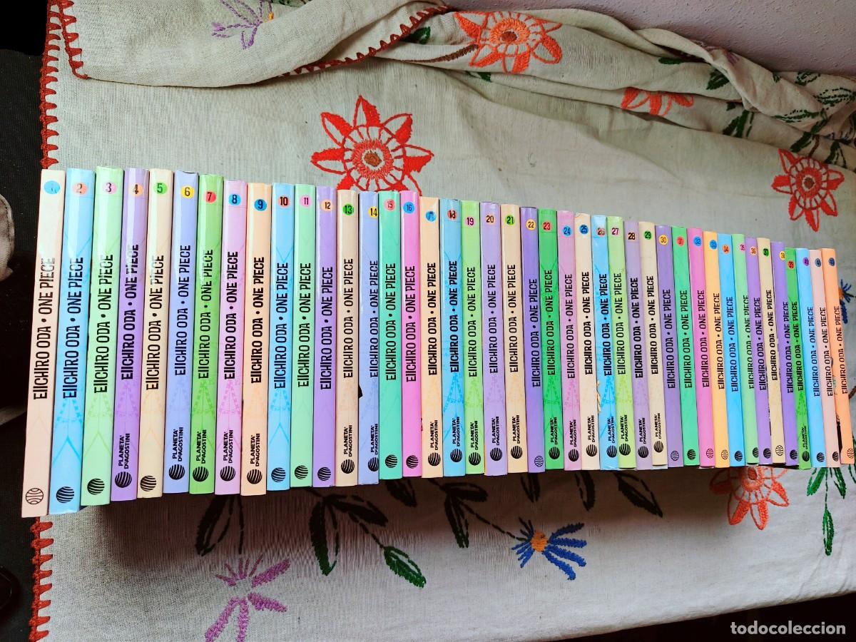 Comics: One Piece. Colecci&oacute;n. N&uacute;meros 1-41 y 49. Eiichiro Oda. Planeta. Est&aacute;n como nuevos.