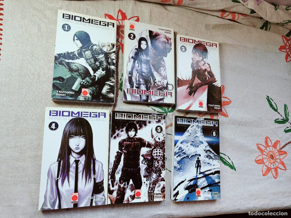 Comics: Biomega Completa. Tomos 1 a 6. Tsutomu Nihei. Panini. Castellano.