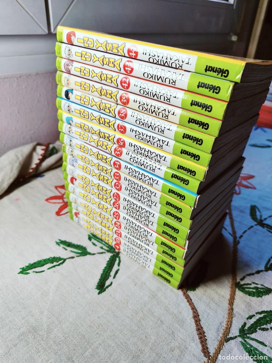 Comics : Inu Yasha. Colecci&oacute;n. N&uacute;meros 4, 10, 23-27, 32-39, 42 y 44. Hiroyuki Takei. Glenat.