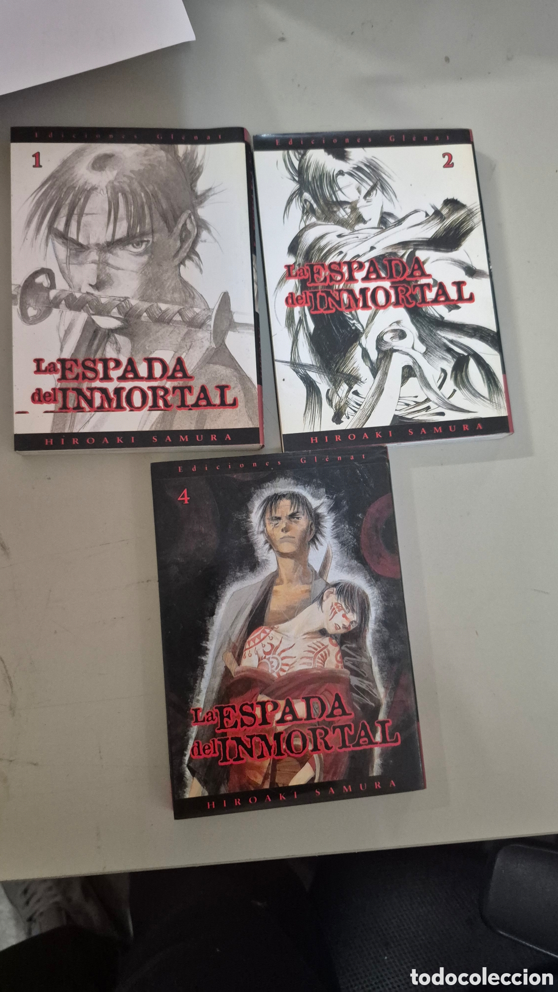 C&oacute;mics: 3 n&uacute;meros de La a espada del inmortal