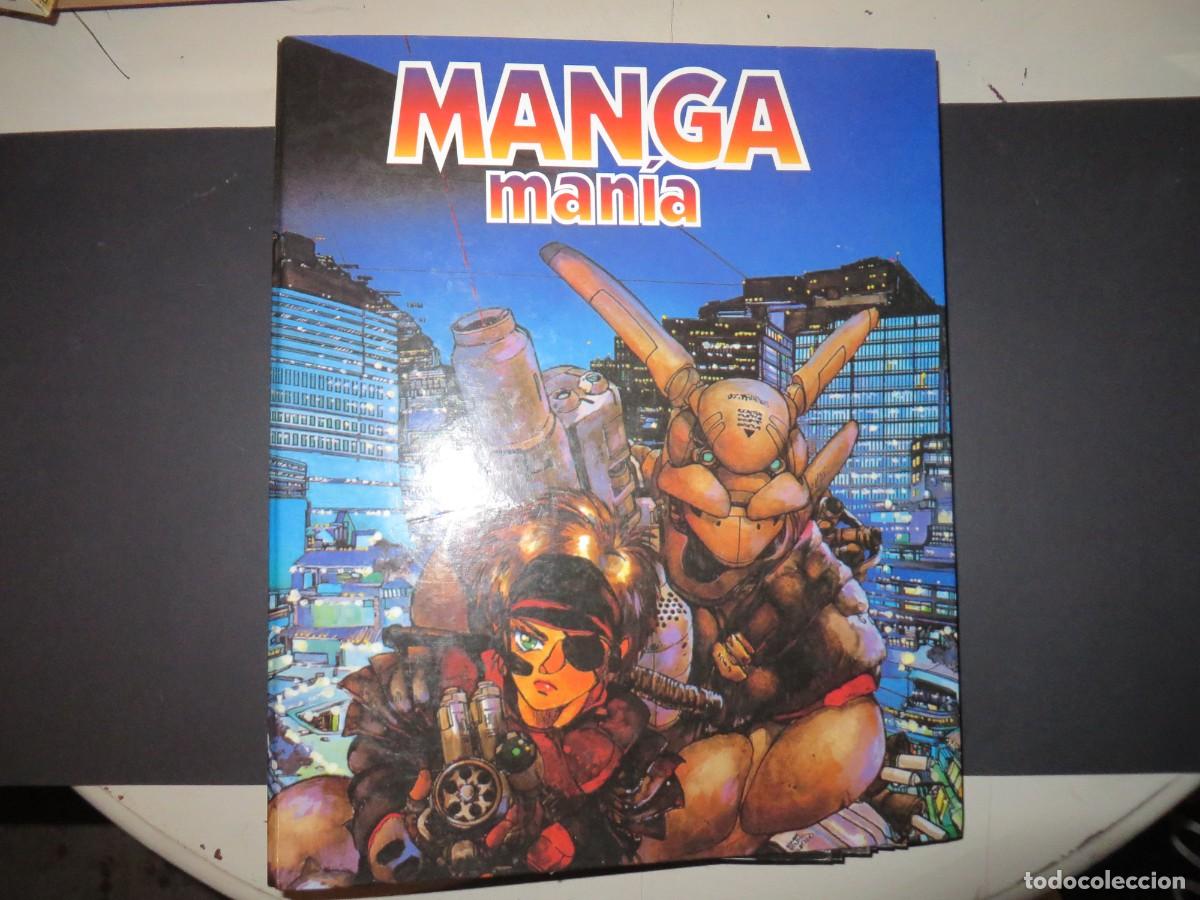 C&oacute;mics: LOTE ARCHIVADOR Y 48 FASC&Iacute;CULOS MANGA MAN&Iacute;A.