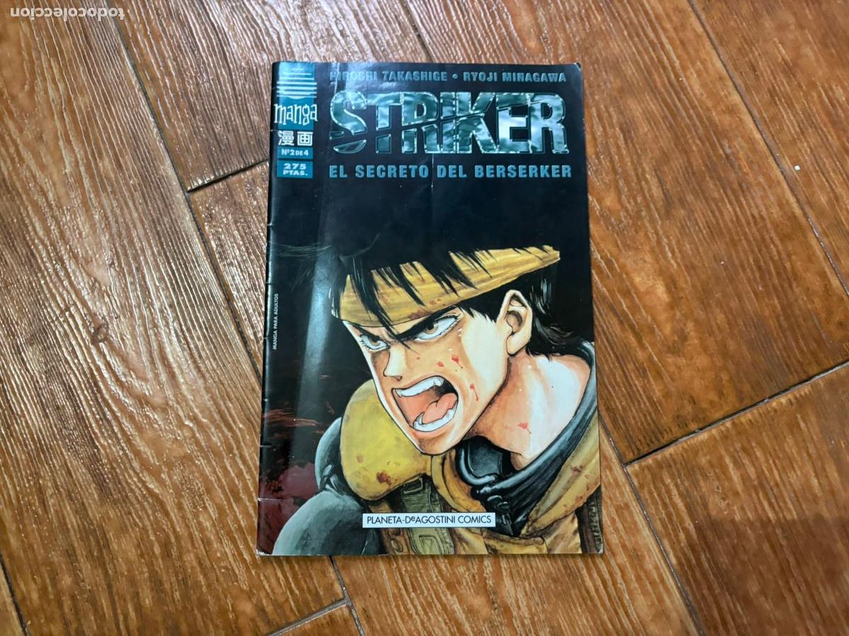 C&oacute;mics: STRIKER EL SECRETO DEL BERSEKER N&ordm; 2 MANGA EDITORIAL PLANETA