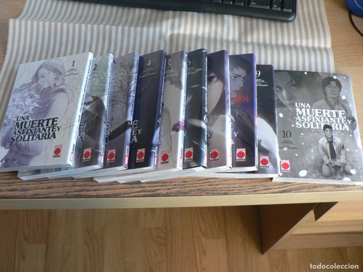 C&oacute;mics: COLECCION COMPLETA UNA MUERTE ASFIXIANTE Y SOLITARIA 10 UNIDADES
