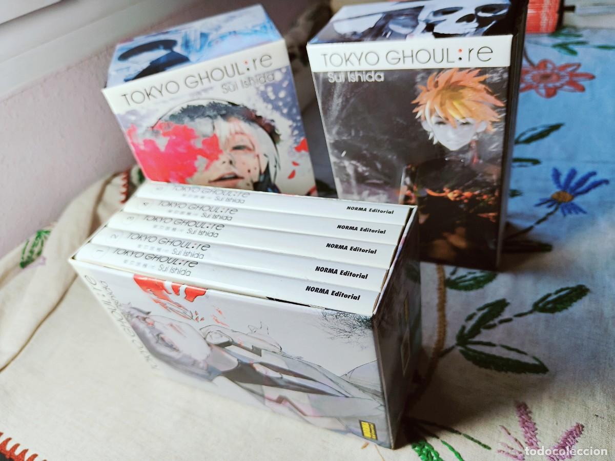 C&oacute;mics: Tokyo Ghoul: Re Colecci&oacute;n Completa. Incluye 3 cofres. N&uacute;meros 1-16. Sui Ishida. Norma.