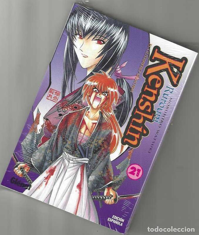 C&oacute;mics: RUROUNI KENSHIN N&ordm; 21 - GLENAT - MUY BUEN ESTADO