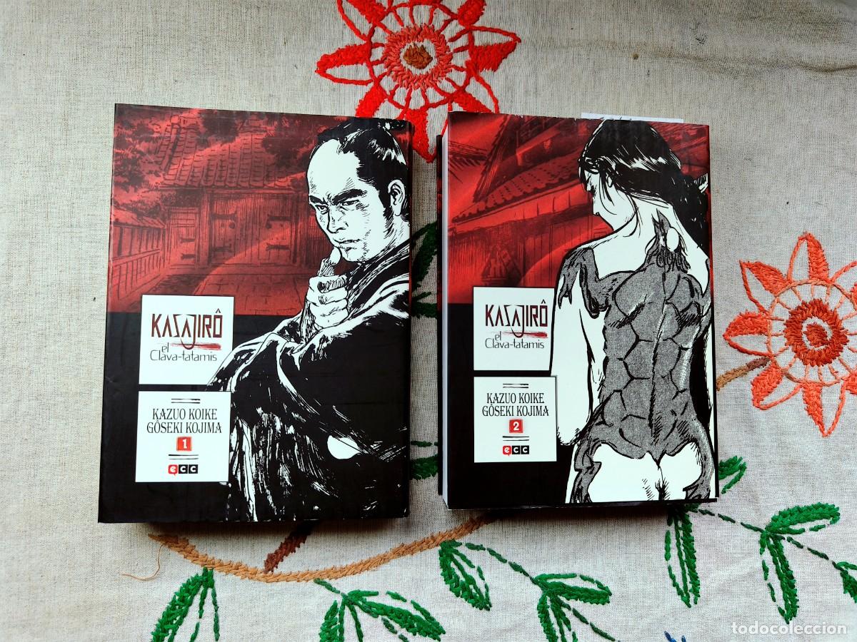 C&oacute;mics: Kasajiro. El Clava-tatamis. Colecci&oacute;n Completa. Tomos 1 y 2. Kazuo Koike y Goseki Kojima. ECC.