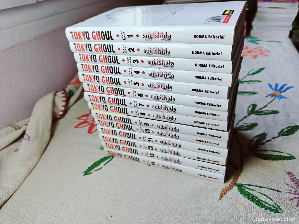 Comics : Colecci&oacute;n Tokyo Ghoul. Completa. N&uacute;meros 1 al 14. Sui Ishida. Norma. Tapa blanda.
