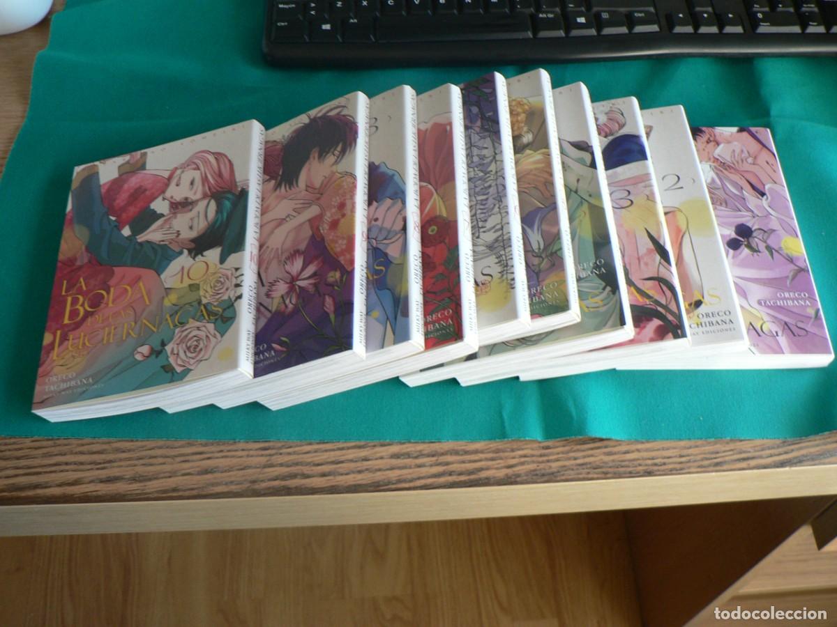 C&oacute;mics: COLECCION LA BODA DE LAS LUCIERNAGAS SON 10