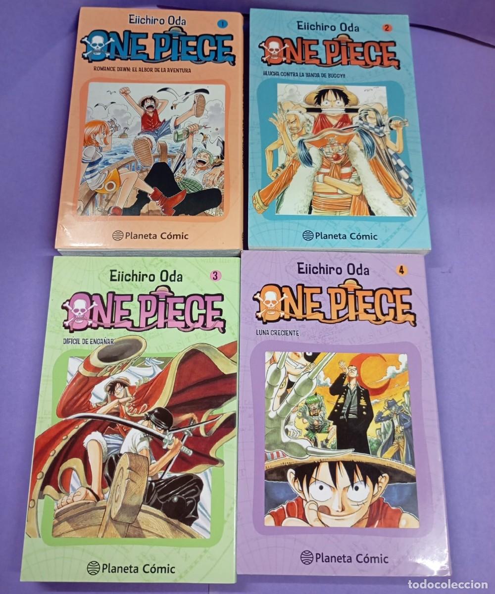 C&oacute;mics: ONE PIECE, N&uacute;meros del 1 al 4, Eiichiro Oda, Planeta D' Agostini