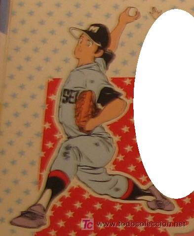 C&oacute;mics: TOUCH MITSURU ADACHI BATEADORES PEGATINAS - Foto 1