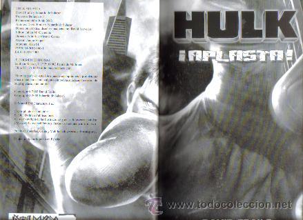 C&oacute;mics: PRETEXTOS (DOLMEN) ORIGINAL 2003 N&ordm;.3 HULK APLASTA - Foto 2
