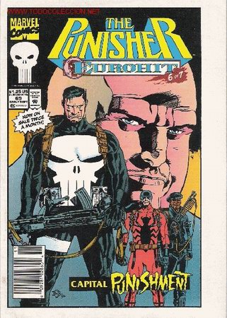 C&oacute;mics: Postal de THE PUNISHER - Foto 1