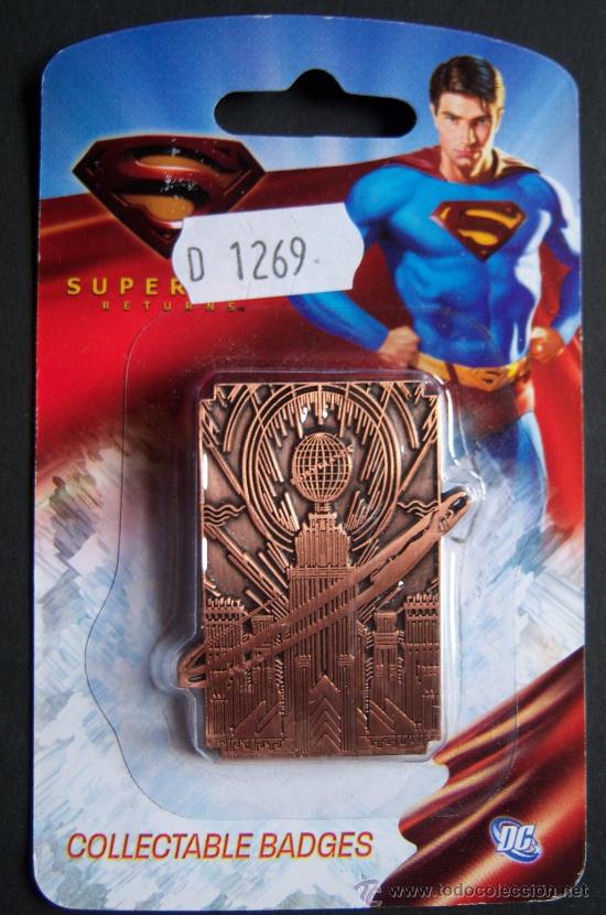 C&oacute;mics: Placa art dec&oacute; de Metr&oacute;polis. La ciudad de Superman. Edificio del Daily Planet - Foto 2