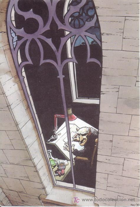 C&oacute;mics: Postal de ESCAPULA. Pau. Undercomic. - Foto 1