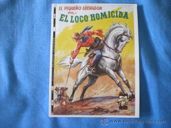 POSTAL 15 X 19,5 EL PEQUEÑO LUCHADOR - LOCO HOMICIDA - PUB. CLUB DE COLECCIONISTAS (Tebeos y Comics - Comics Merchandising)