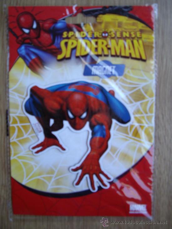 C&oacute;mics: SPIDERMAN MAGNET. IMAN DE SPIDERMAN (10 X 10 CM.) - Foto 1