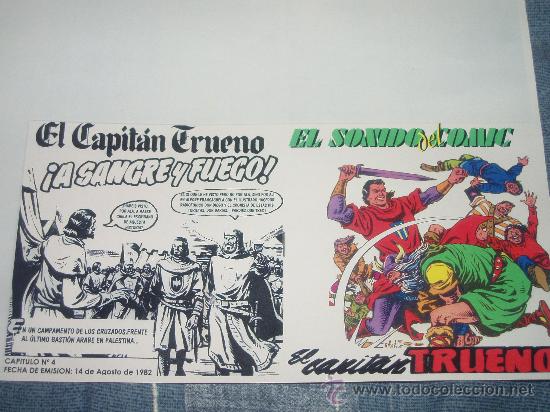 C&oacute;mics: CD DE EL CAPITAN TRUENO EN EL SONIDO DEL COMIC. - Foto 2