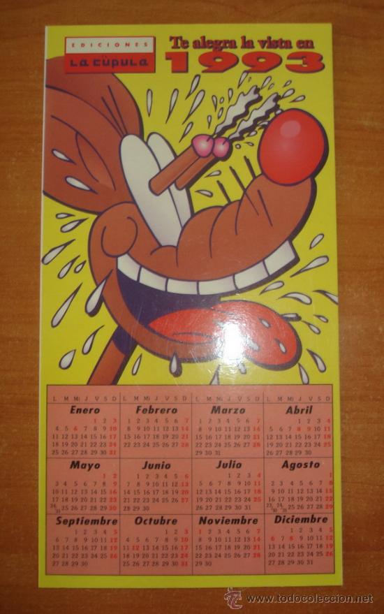 C&oacute;mics: ALMANAQUE LA CUPULA 1993. Calendario 1993. Ediciones La C&uacute;pula. - Foto 1