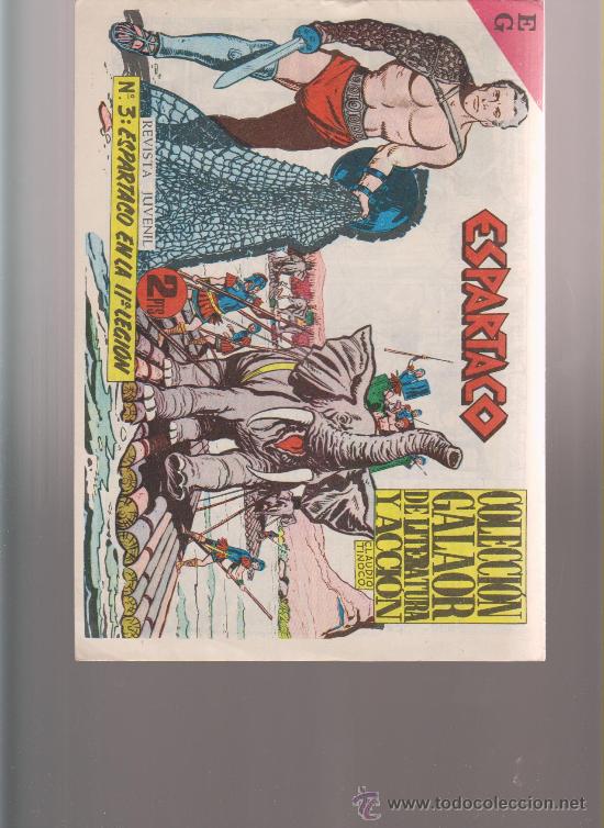 C&oacute;mics: ESPARTACO N&ordm; 3 - Foto 1