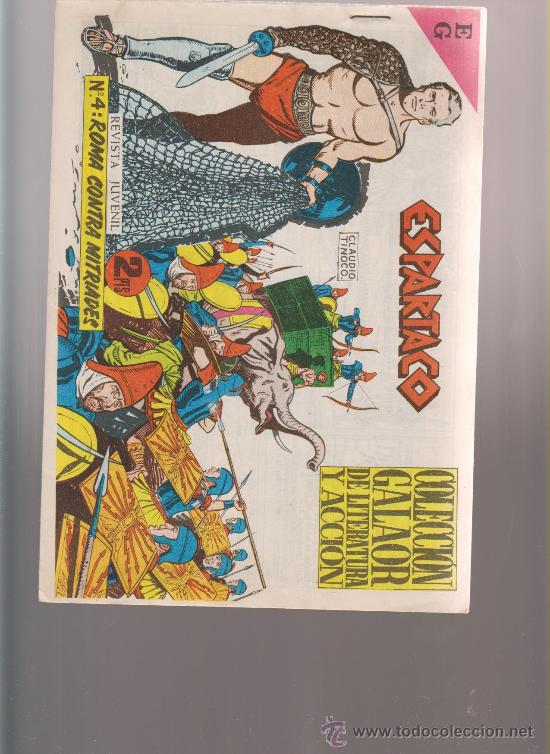 C&oacute;mics: ESPARTACO N&ordm; 4 - Foto 1