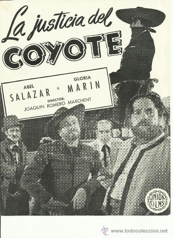 C&oacute;mics: PROPAGANDA DE LA PELICULA DE LA JUSTICIA DEL COYOTE - Foto 1