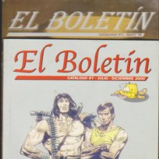 Cómics: EL BOLETÍN. CATÁLOGOS Nº 5 Y 7.. Lote 33635618