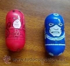 C&oacute;mics: DAREDEVIL Y BULLSEYE FIGURAS BEANZ MARVEL - Foto 1