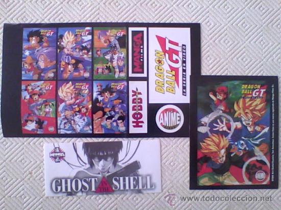 C&oacute;mics: Dragon ball GT + Ghost in the shell - etiquetas autoadhesivas - Foto 1