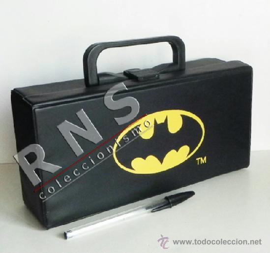 maletín batman para casetes o colección caja pe - Acheter Merchandising de  bandes dessinées et de comics sur todocoleccion