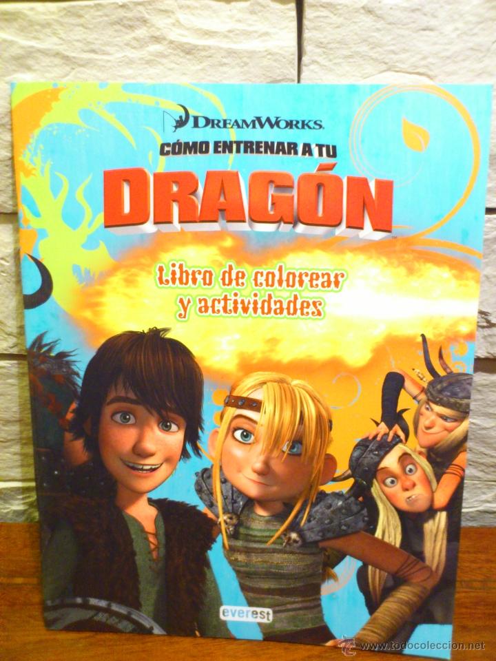 Recoger hojas Patentar lunes como entrenar a tu dragon - 2010 - libro de act - Comprar Merchandising  Livros de Banda Desenhada e Comics no todocoleccion