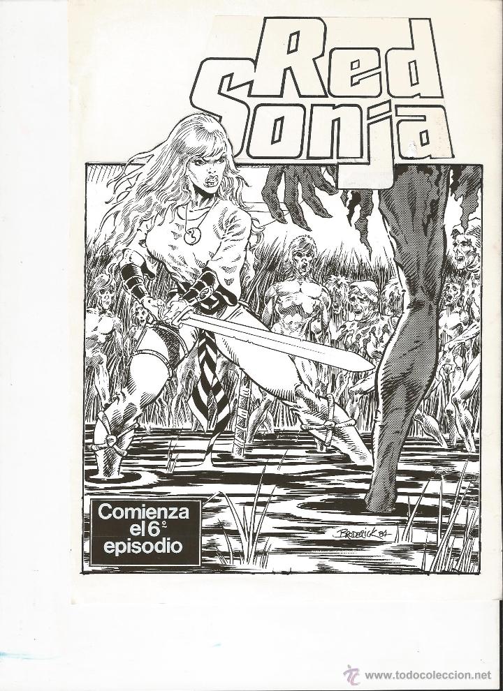 C&oacute;mics: RED SONJA PRUEBAS DE IMPRESION ---EDICION EN ESPA&Ntilde;OL - Foto 1