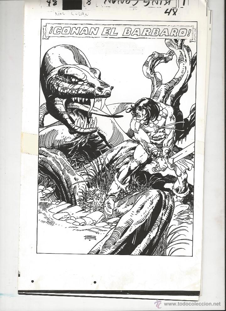 C&oacute;mics: conan pruebas de impresion --edicion espa&ntilde;ol - Foto 1