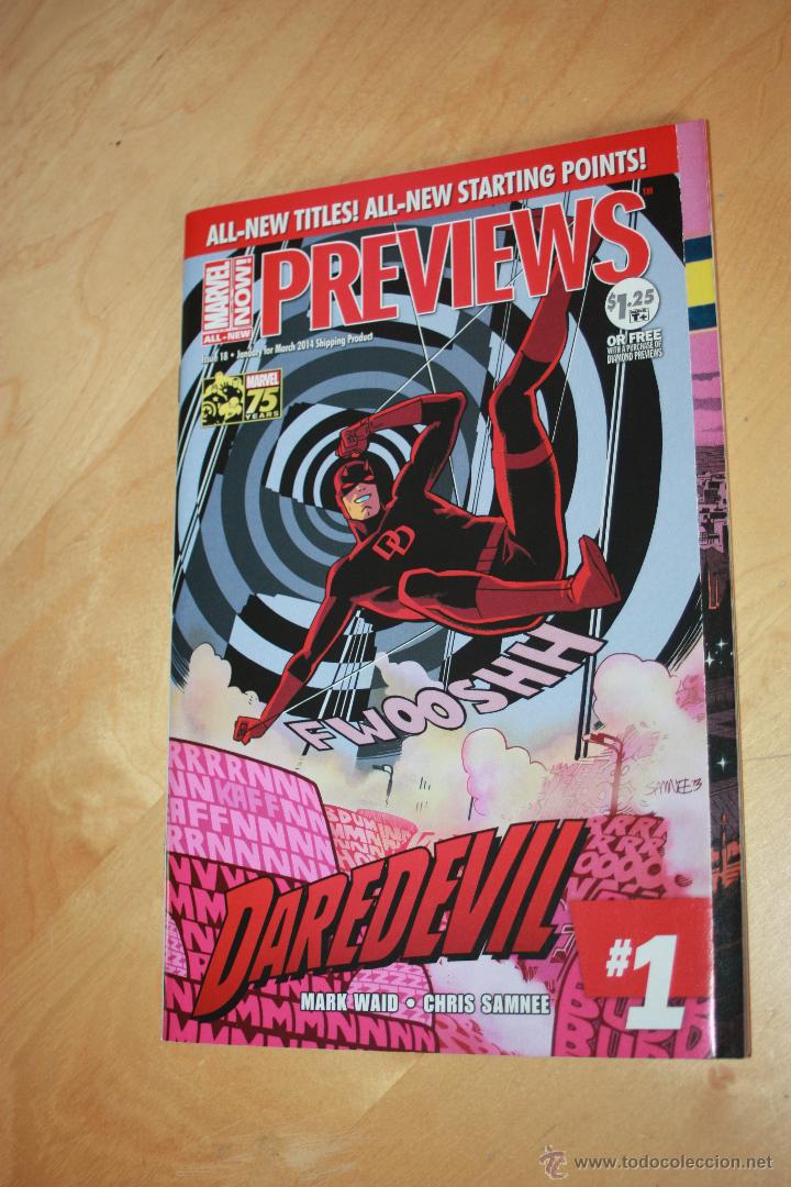 C&oacute;mics: PREVIEWS  n&ordm;18(enero a marzo de 2014) - Foto 1