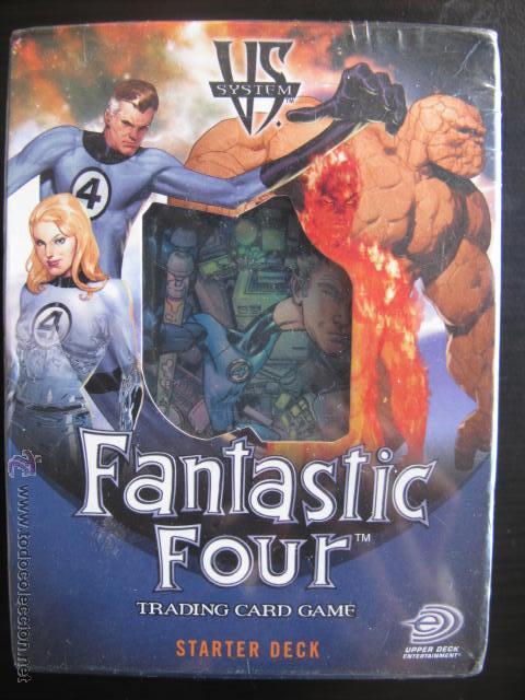 C&oacute;mics: MAZO VS SYSTEM FASTASTIC FOUR - STARTER DECK - Foto 1