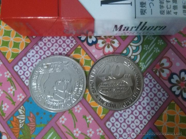C&oacute;mics: MONEDA COMMEMORATIVA MITSURU ADACHI TOUCH BATEADORES - Foto 1