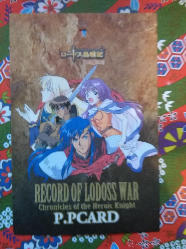 Comics: RECORD OF LODDOSS LODOS WAR PP CARD SOBRE VACIO