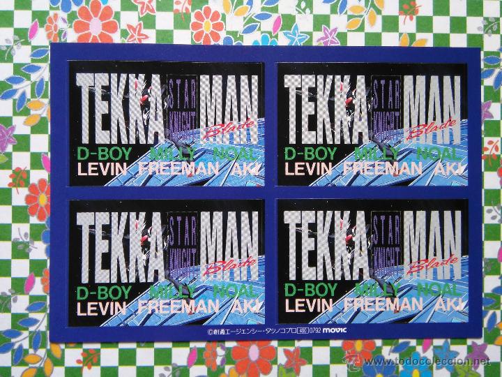 C&oacute;mics: tekkaman pegatinas - Foto 1